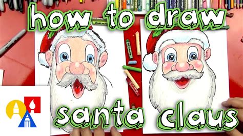 How To Draw Santa Clauss Face