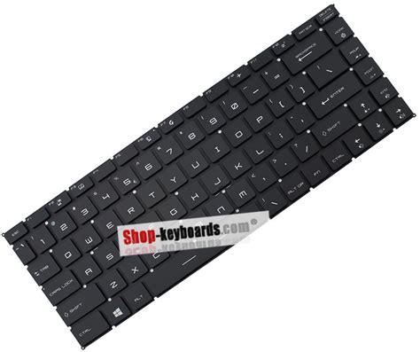 Replacement MSI MODERN 14 A10RB laptop keyboards with High Quality from United States | SHOP ...