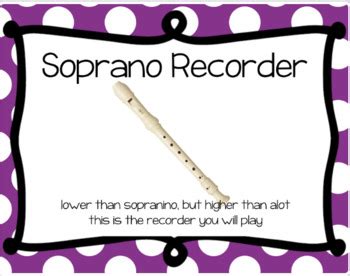 The Recorder - Small History/Basic Information/Types of Recorders ...