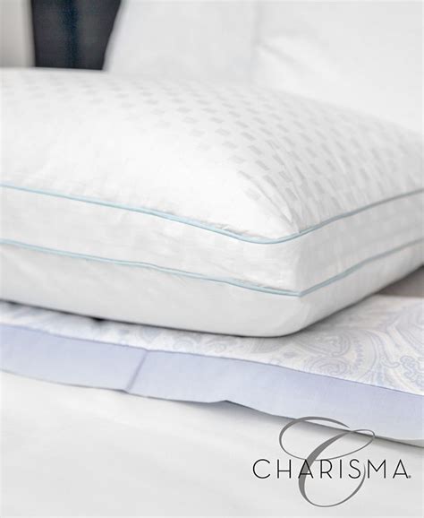 Charisma Paired Comfort Hybrid Memory Foam and Fiber King Bed Pillow ...