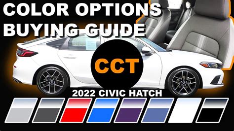 2022 Honda Civic Hatchback - Color Options Buying Guide - YouTube