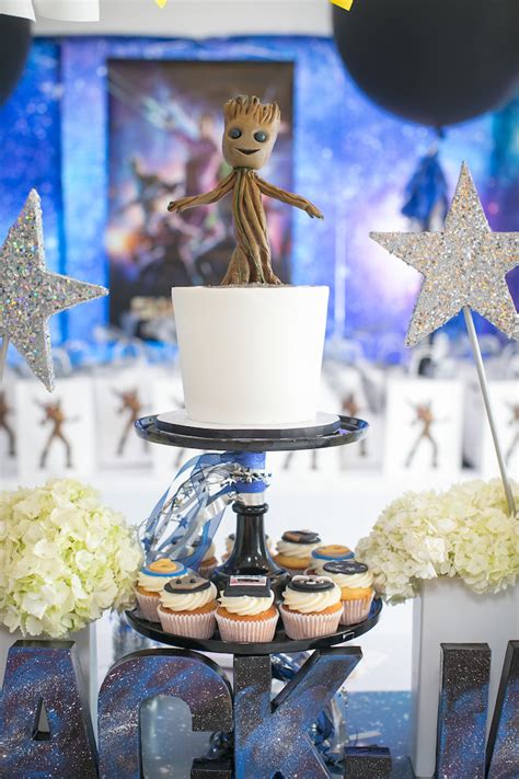 Kara's Party Ideas "Guardians of the Galaxy" Birthday Party | Kara's ...