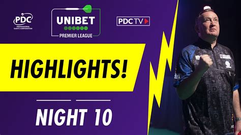 Premier League Darts Highlights | Night 10 - YouTube