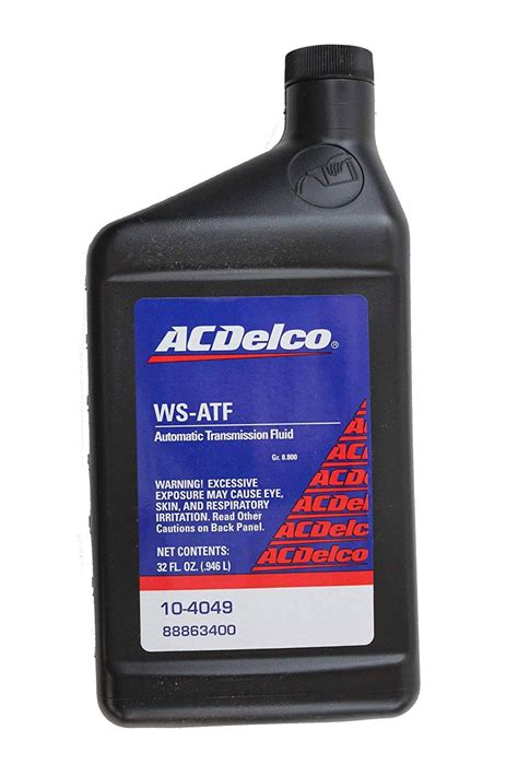 88863400 - Gm/Ac Delco World Standard Automatic Transmission Fluid - 1 Quart GM (General Motors)