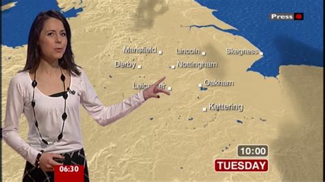 UK Regional News Caps: Kaye Forster - BBC Regional Weather