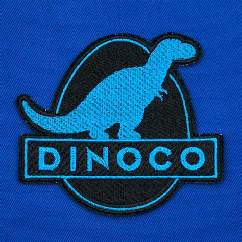 Nähen Bastel & Künstlerbedarf Dinoco Logo from Disney & Pixar Cars Movie Embroidered Iron-On ...