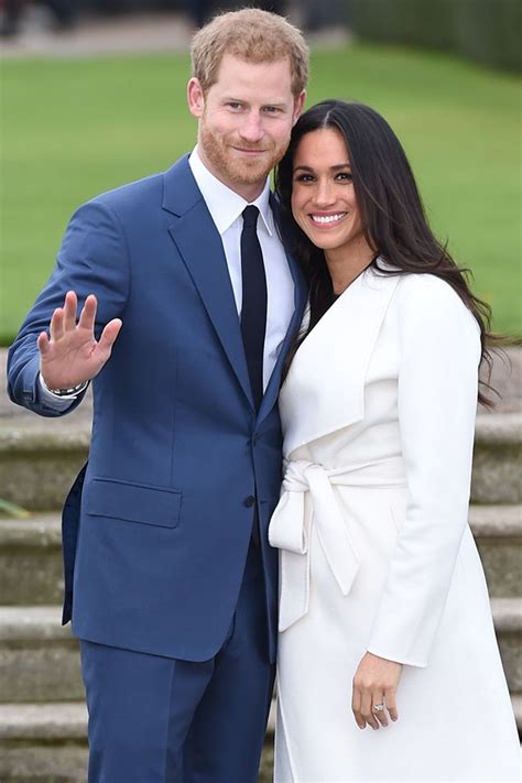 MEGHAN MARKLE E PRÍNCIPE HARRY POSAM PARA FOTO OFICIAL DO NOIVADO from ...