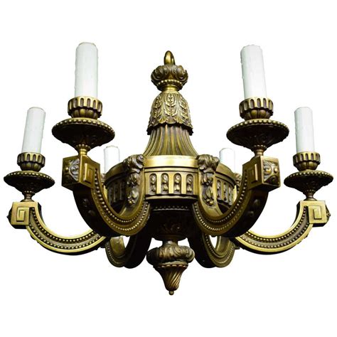 Bronze Chandelier For Sale at 1stDibs