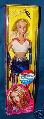 BRITNEY SPEARS Pepsi Commercial Doll Modern Outfit | #43152120