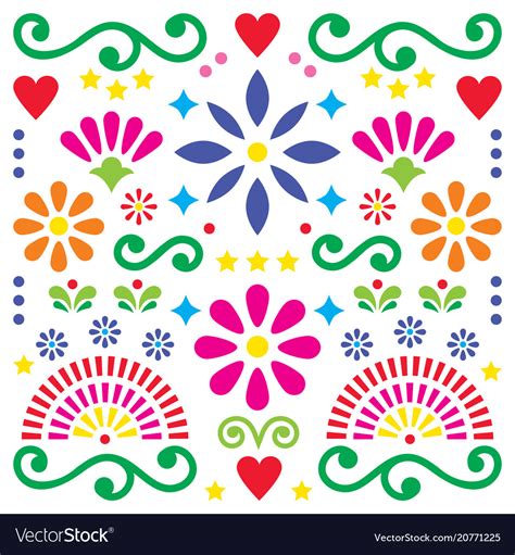 Mexican Folk Art Vector - artjula