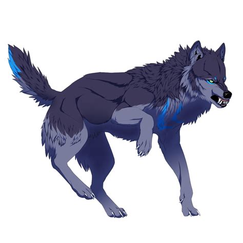 Anime Wolf Drawing | Free download on ClipArtMag