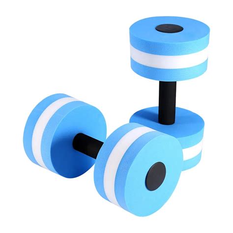 1 Pair Water Aerobics Dumbbell Medium Aquatic Barbell Aqua Fitness Pool Exercise indoor ...