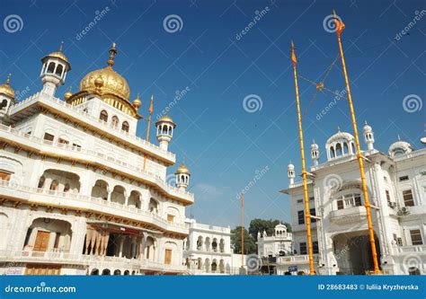 Inside Famous Golden Temple - Harmandir Sahib,Sikh Sacred Place Stock ...