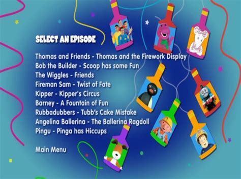 Image - HappyChildren'sFavouritesDVDepisodeselectionmenu.jpg | Thomas ...