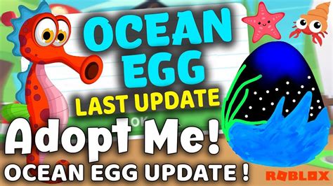 🐳🦑 ADOPT ME OCEAN EGG UPDATE🥚! ADOPT ME OCEAN EGGS RELEASE DATE 2021 ...