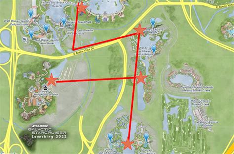 Disney Skyliner Map: How to Get to EPCOT, Hollywood Studios, and Resorts