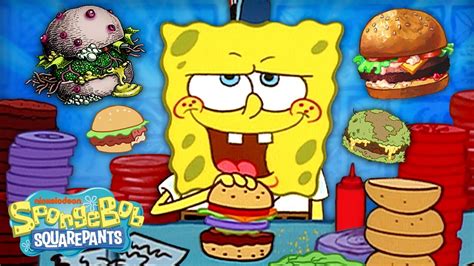 Spongebob Cooking Krabby Patty