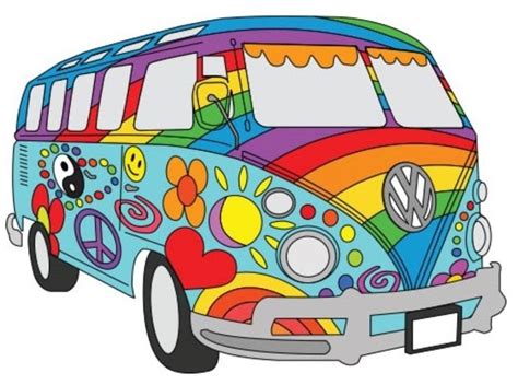 Hippy Bus Drawing : Hippy Aerography Autobus Arc | Bodemawasuma