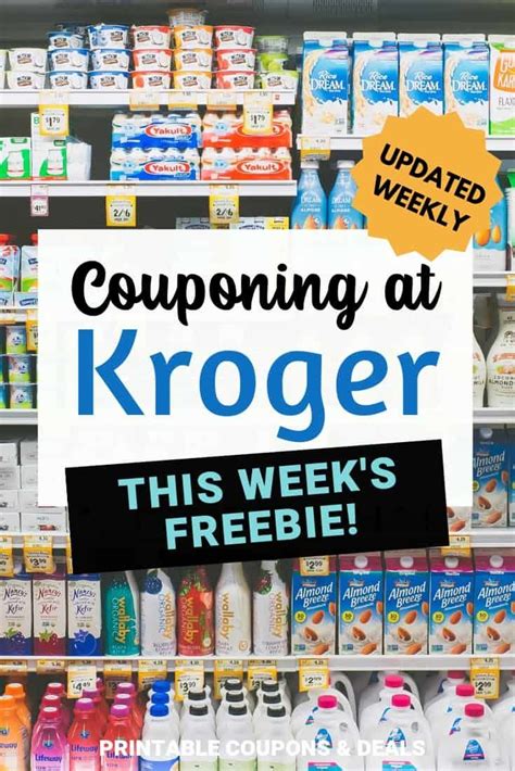 Kroger Free Friday Download 2019 | Kroger couponing, Printable coupons ...