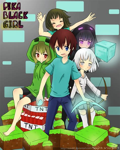 minecraft anime by PikaBlackGirl on DeviantArt