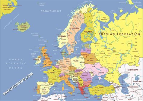 Map of Europe | Europe Map 2020 | Map of Europe | Europe Map | World ...