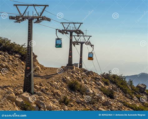 Cable car stock photo. Image of cable, blue, cablecar - 40952464