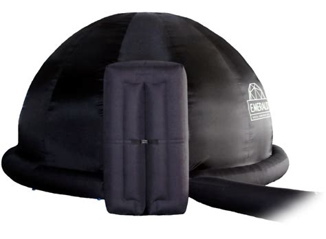 Inflatable portable planetarium domes by Emerald