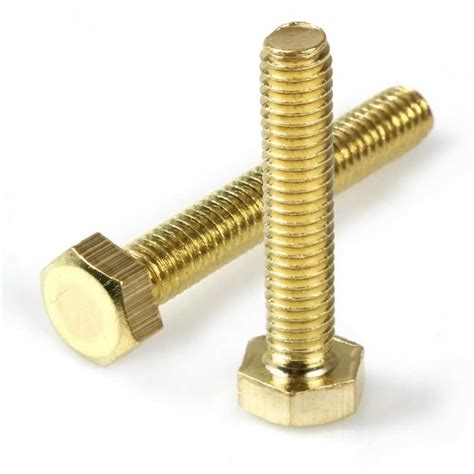 Full Thread Brass Bolts at Rs 500/kg in Jamnagar | ID: 1659509297