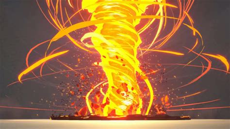 #artstation #fujihara #tornado #game #fire #vfx #ueArtStation - [UE4 ...