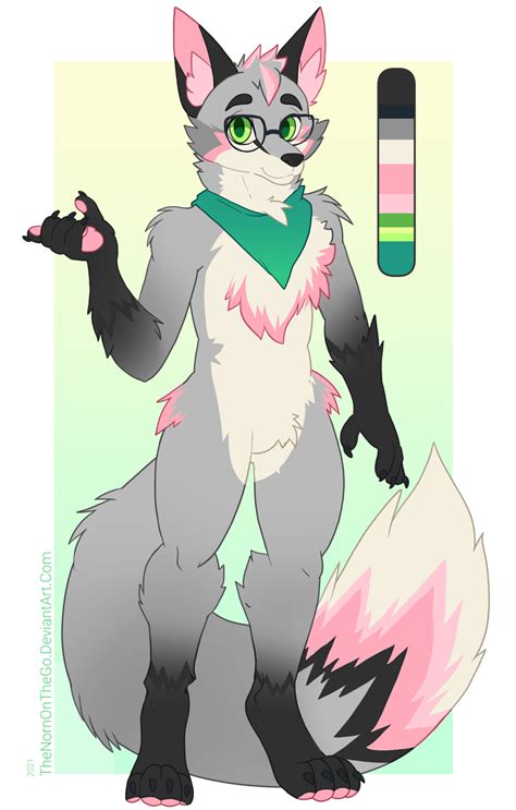 Fox Fursona (art by me) : r/furry