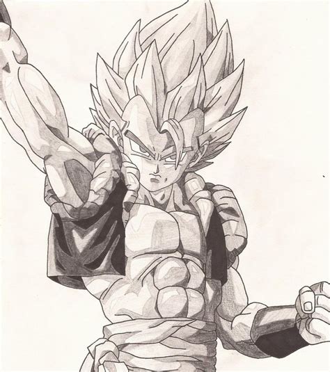 gogeta ssj4 dibujo - Buscar con Google | Desenhos simples tatuagem ...