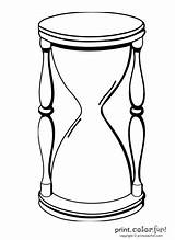 hourglass  PrintColorFuncom Free Printables coloring Pages sketch template