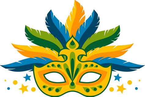 Carnival mask. Illustration 14386199 PNG