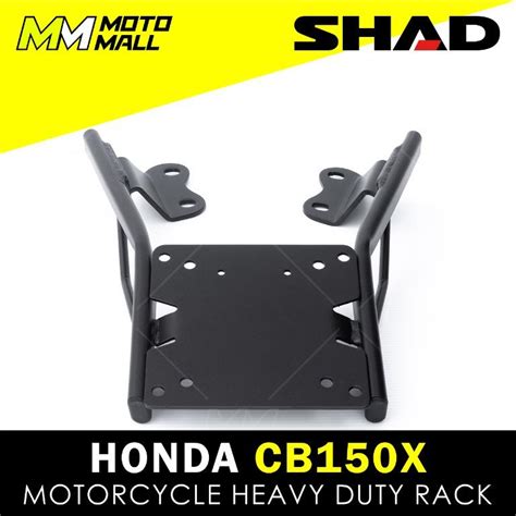 [SHAD] HONDA CB150X 2022 rack / bracket for motorcycle top box, Motorcycles, Motorcycle ...