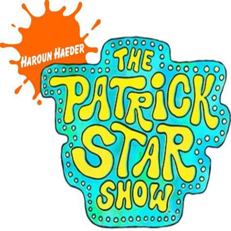 The Patrick Star logo with Haroun Splat logo by harounisbackbaby on DeviantArt