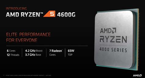 AMD Ryzen 5 4600G Performance Review | Benchmark | Comparison