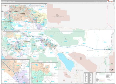 Riverside County Zip Code Map – Map VectorCampus Map