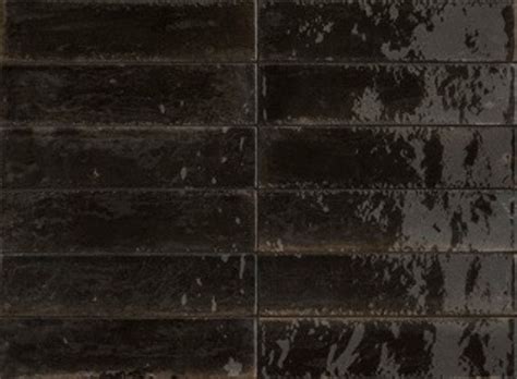 Lume Black Wall Tile 240x60x9mm - sold per 0.52m box - TL - Tiles4Less