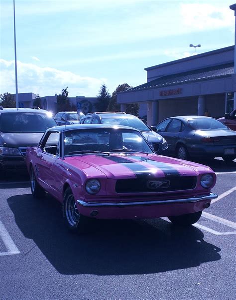 hot pink classic mustang!!! | Classic mustang, Mustang, 65 mustang