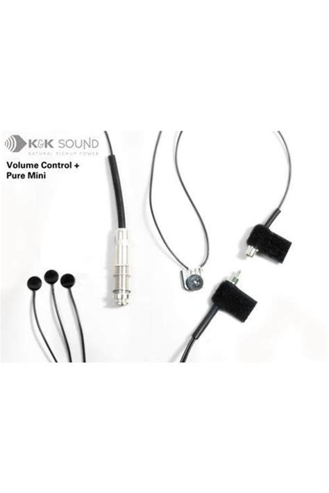 K&K Pure Mini Pickup + Volume control - The Fellowship of Acoustics