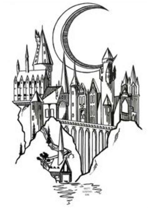 Pin by Tegan B. on Zeichnungen | Harry potter drawings, Harry potter art, Hogwarts tattoo