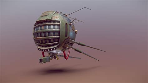 Fallout Eyebot - 3D model by Blackhart [0061d57] - Sketchfab