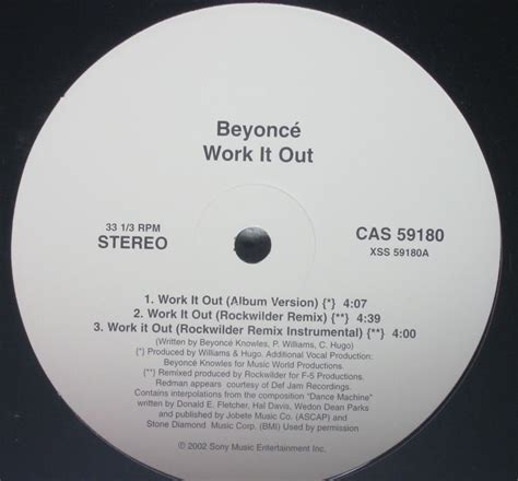 Work It Out: Beyonce Knowles: Amazon.in: Music}