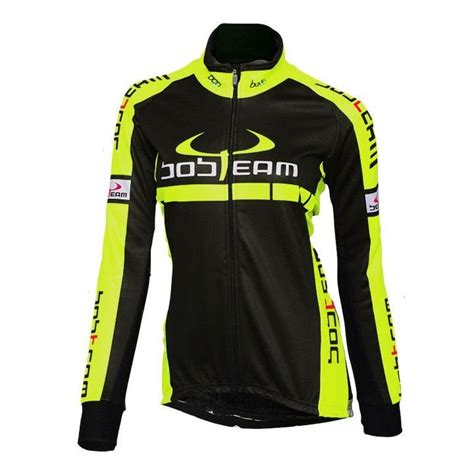 BOBTEAM Women's Winter Jacket Colors black - neon yellow