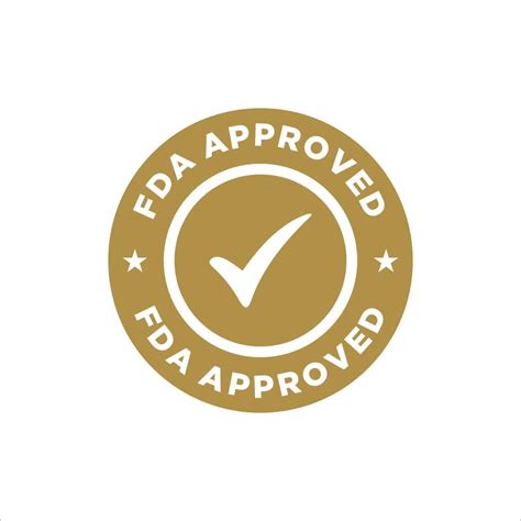 FDA Approved Food and Drug Administration stamp, icon, symbol, label, badge, logo, seal 16703042 ...