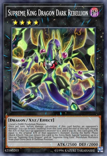 Supreme King Dragon Dark Rebellion | Yu-Gi-Oh TCG YGO Cards