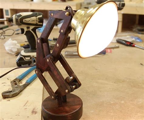 DIY Luxo Jr. Lamp (Pixar Inspired) | Lamp, Diy furniture, Diy lamp