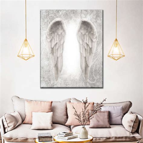 Holy Angel Wings Wall Art | Digital Art