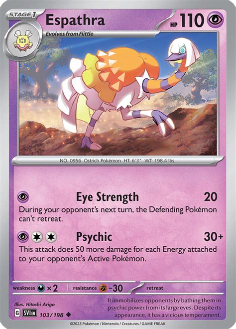 Espathra sv1 103 | Pokemon TCG POK Cards