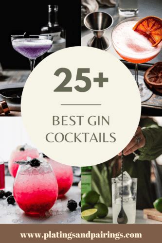 25+ BEST Gin Cocktails: Drinks to Make with Gin